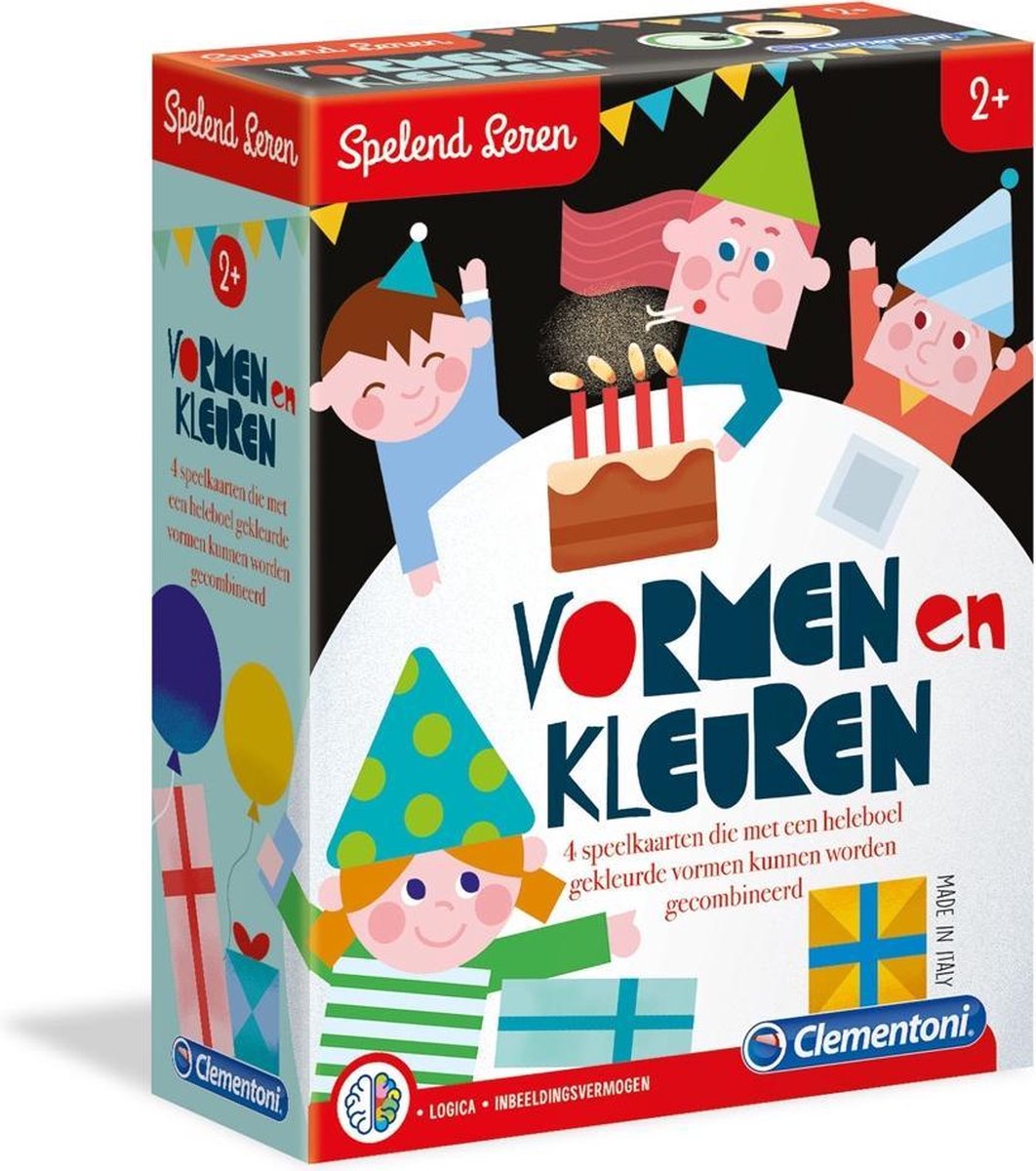 Clementoni Spelend Leren Kleuren en Vormen