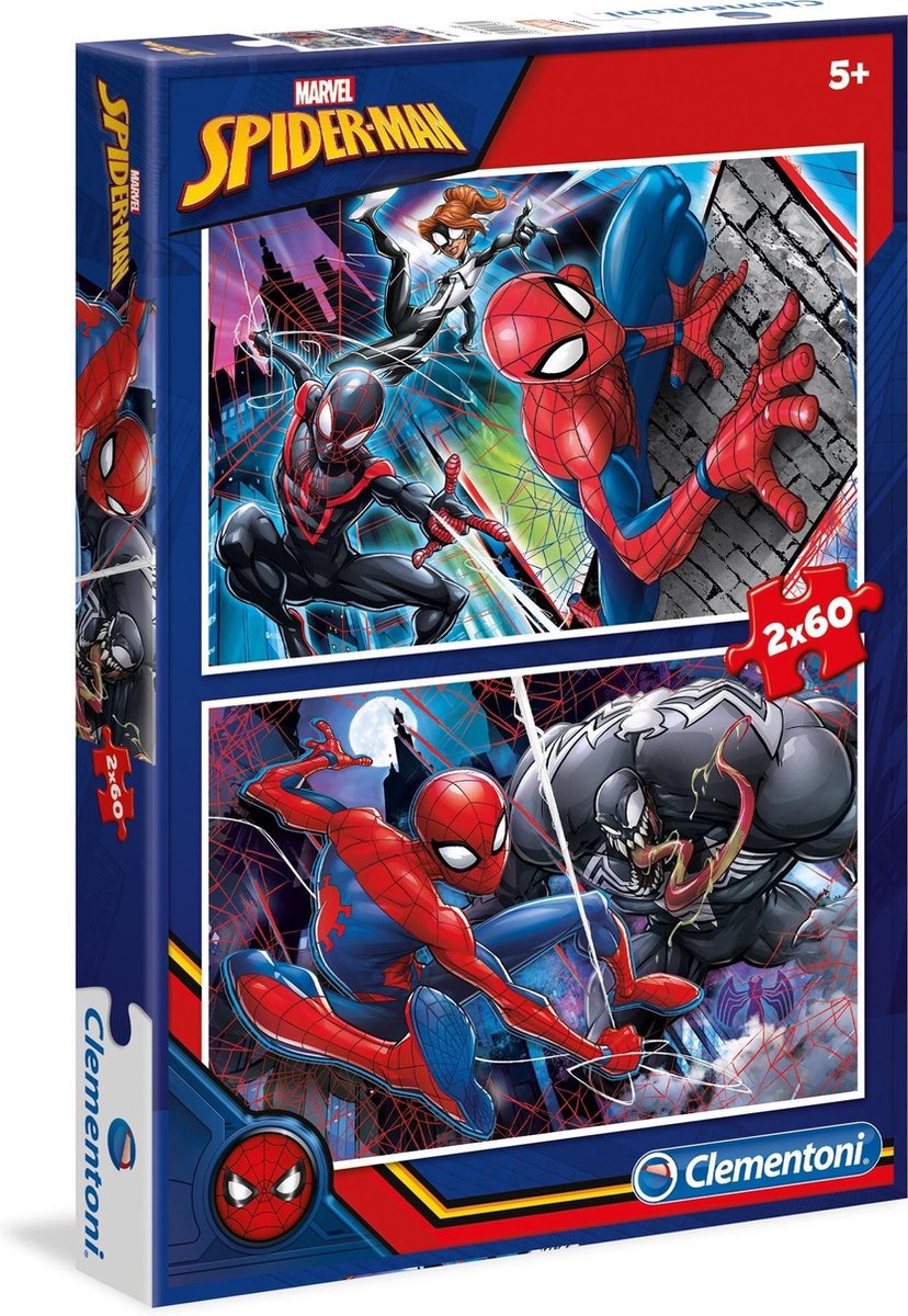 Clementoni Spider-man Vloerpuzzel 60 stuk(s) Strips