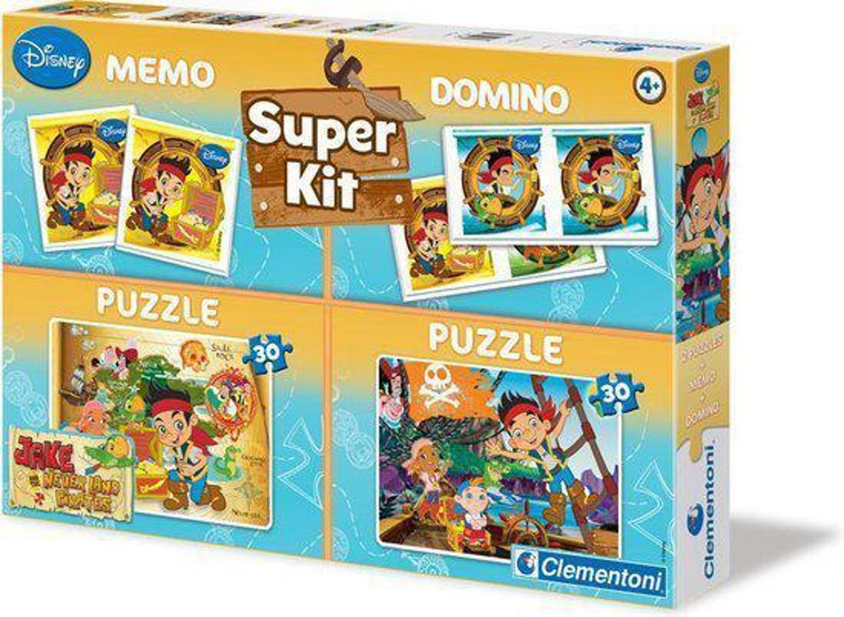 Clementoni Superkit 4 in 1 - Jake de Piraat