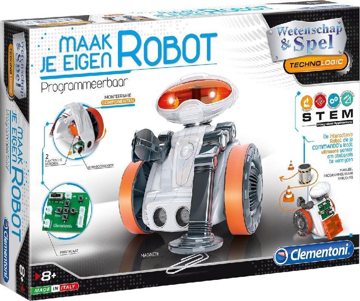 Clementoni Technologic Maak Eigen Robot