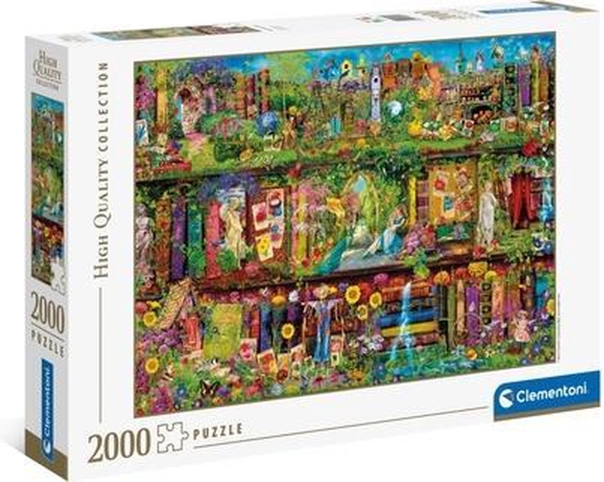 Clementoni The Garden Shelf Legpuzzel 2000 stuk(s)