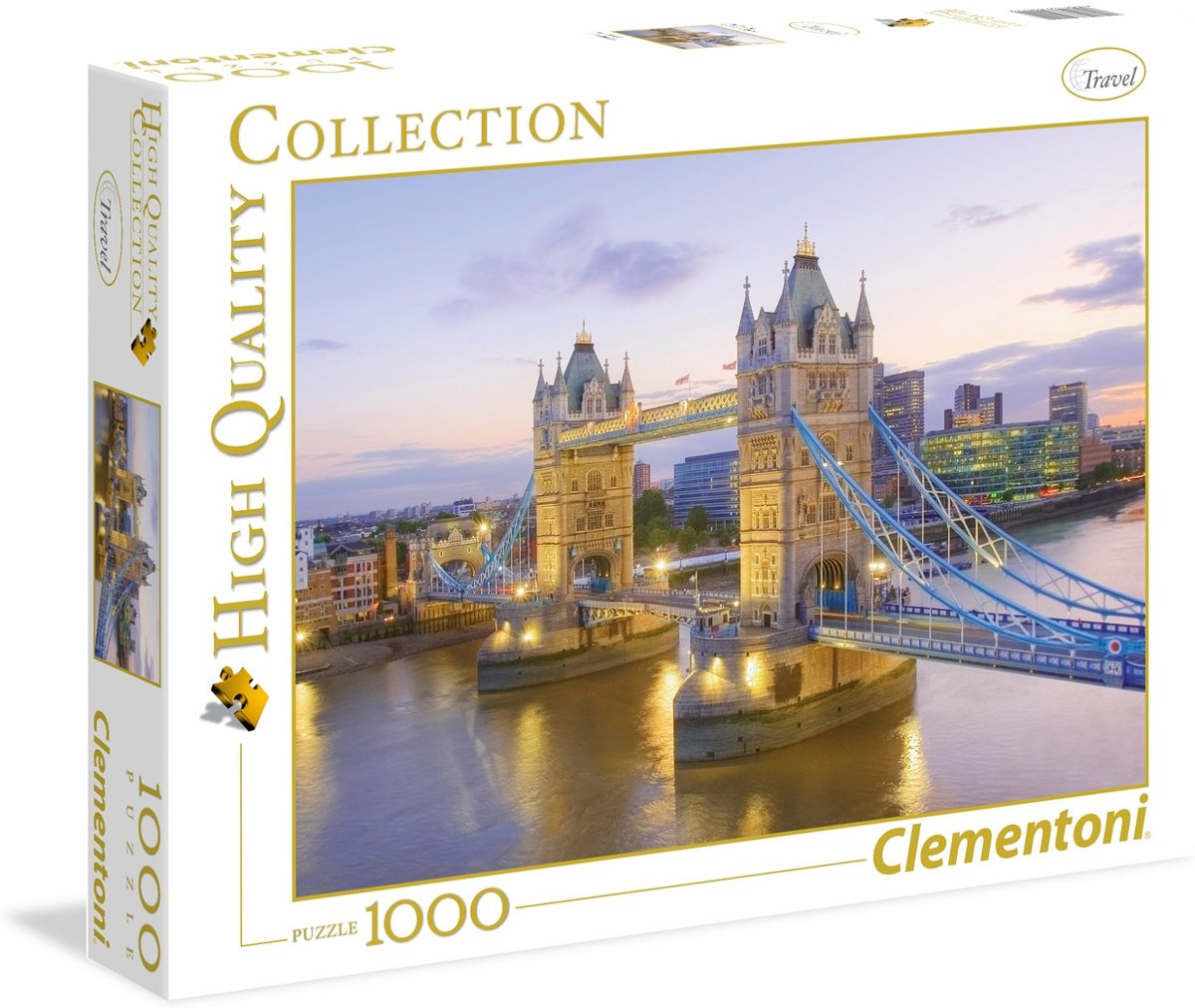 Clementoni Tower bridge 1000 stukjes puzzel