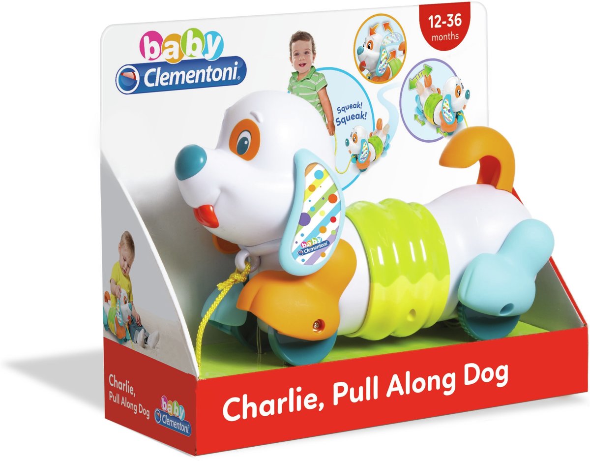 Clementoni Trekfiguur Hond 26 Cm