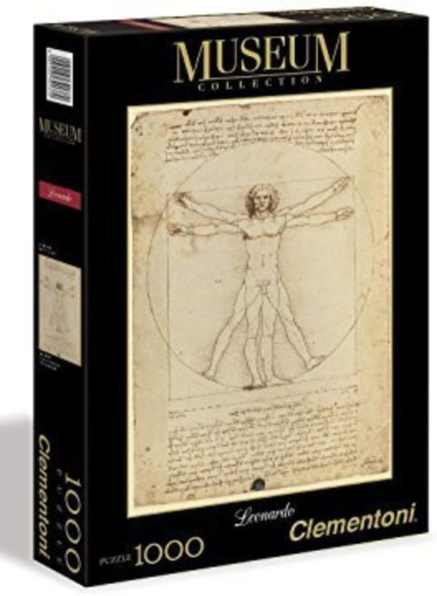 Clementoni Vitruvian Man - Leonardo - 1000 stukjes