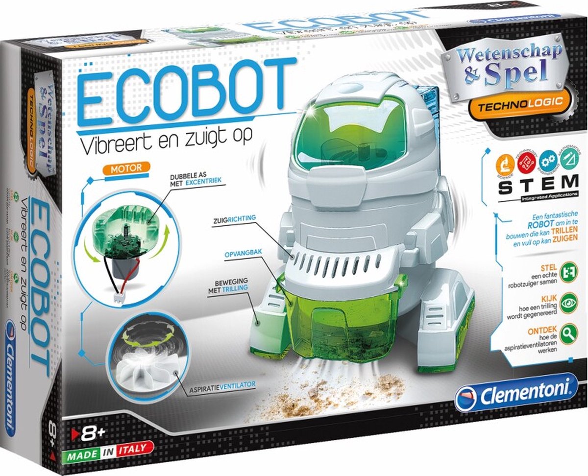 Clementoni Wetenschap en Spel Ecobot