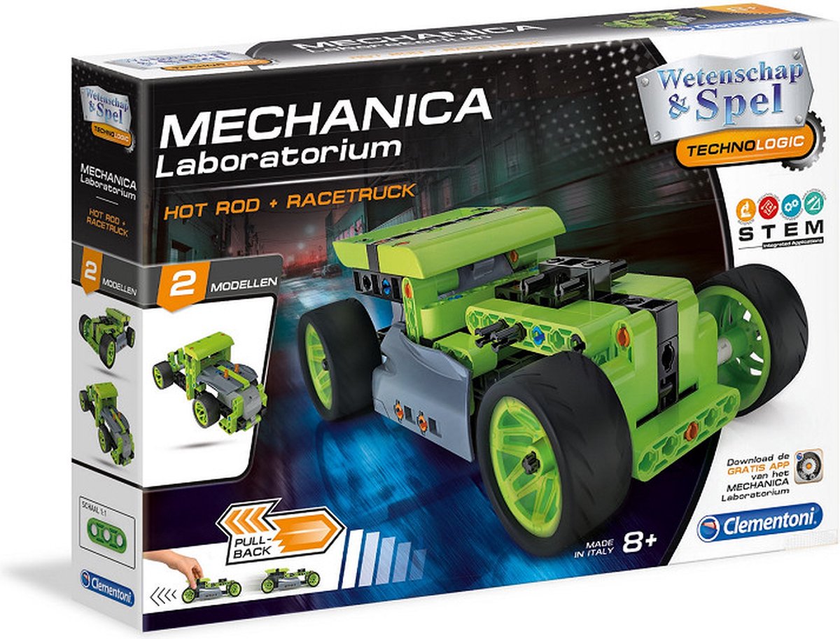 Clementoni Wetenschap en Spel Mechanica Hotrod