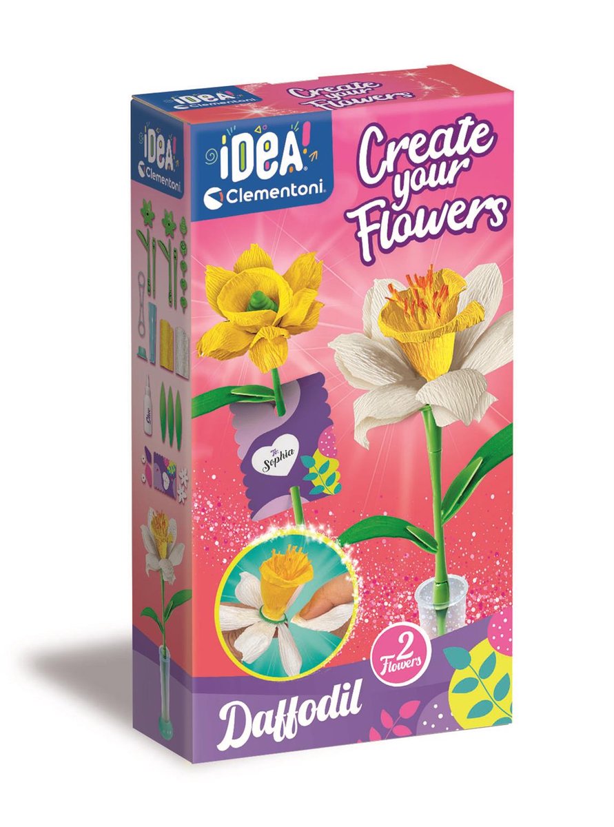   iDea - Geurende bloemen maken - Narcis - vanaf 8 jaar - 2 stuks