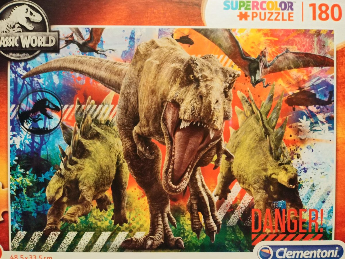 Clementoni puzzel Jurassic World 180 stukjes