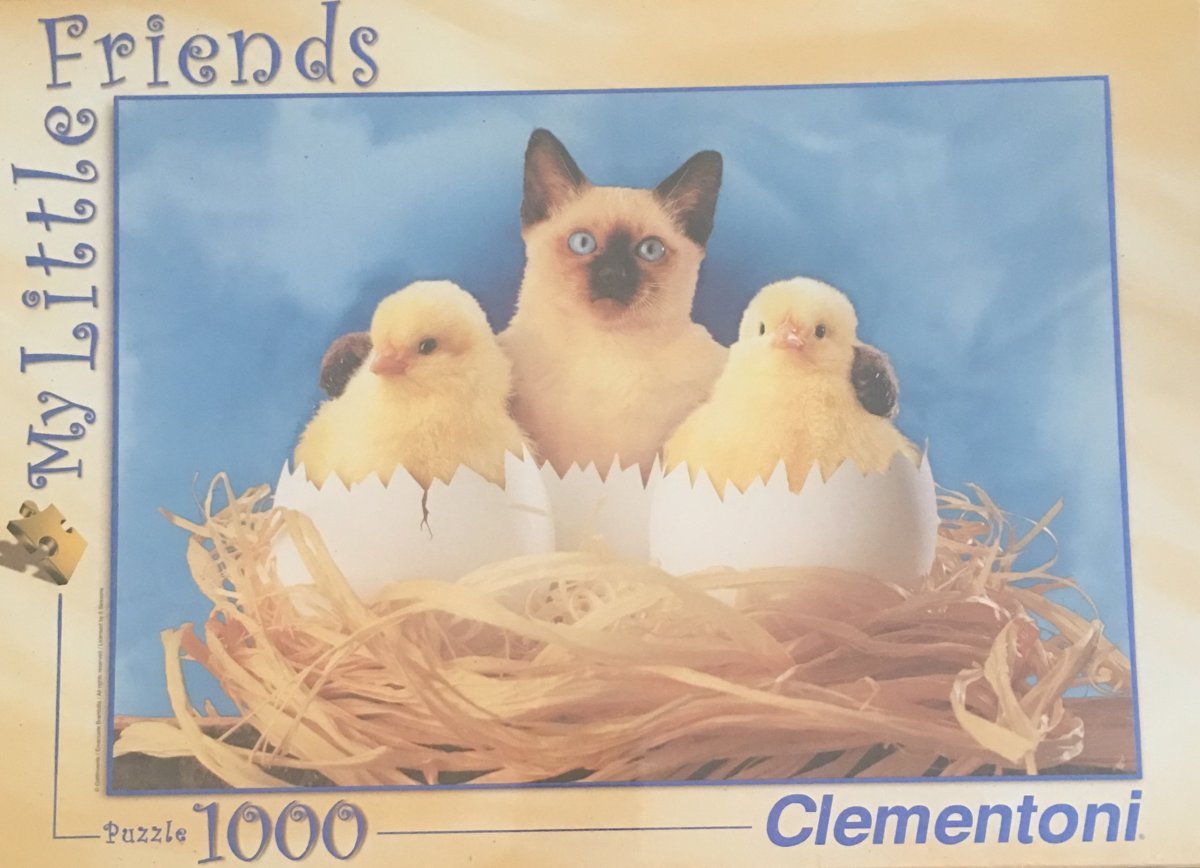 Clementoni puzzel My little friends 1000