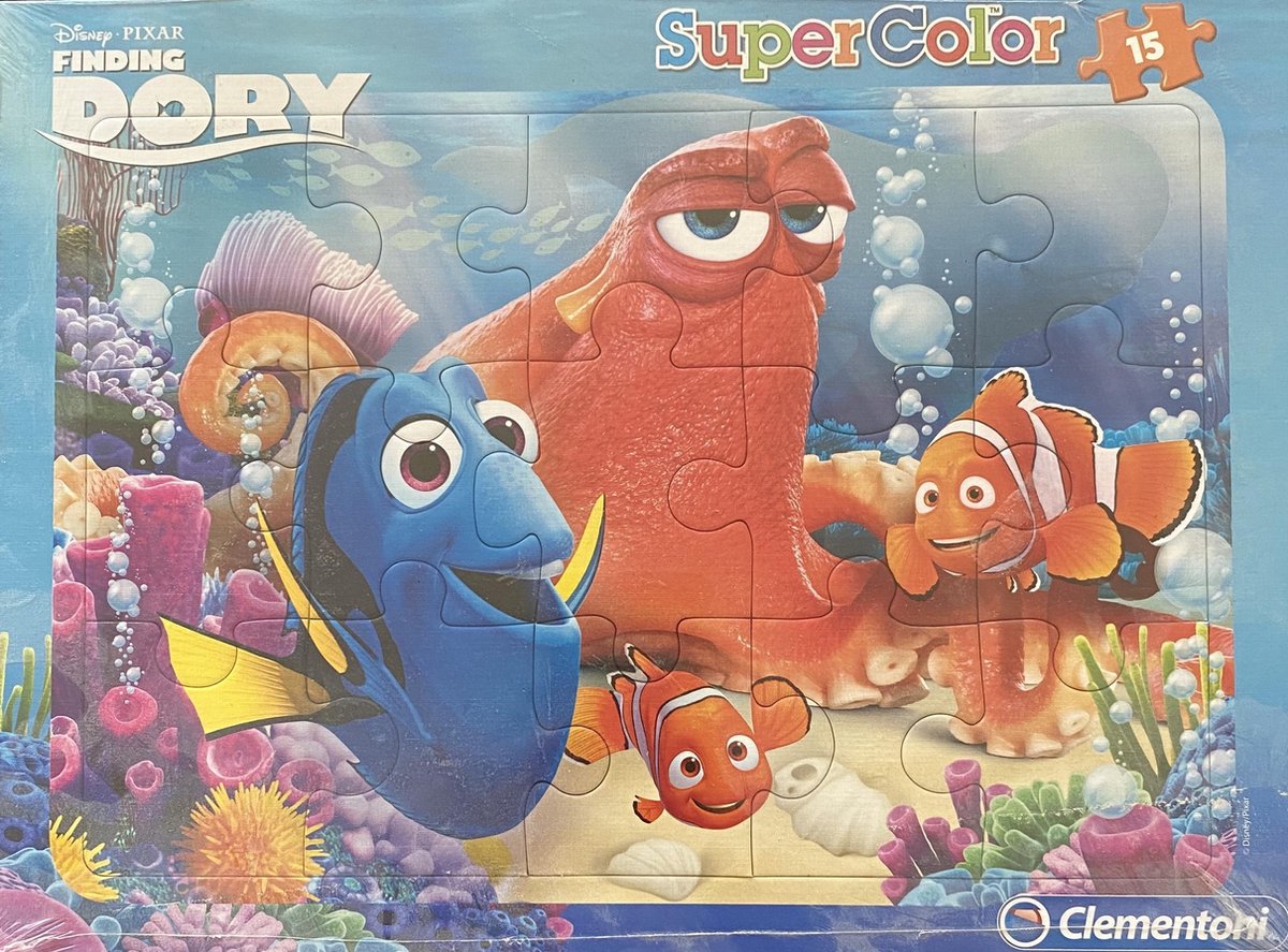 Clementoni supercolor puzzel Finding Dory 15