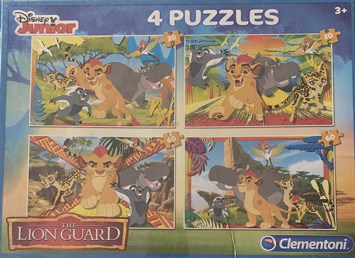 De leeuwenkoning 4 puzzels