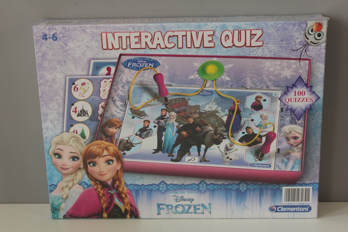 Disney Frozen - Interactieve Quiz - Clementoni