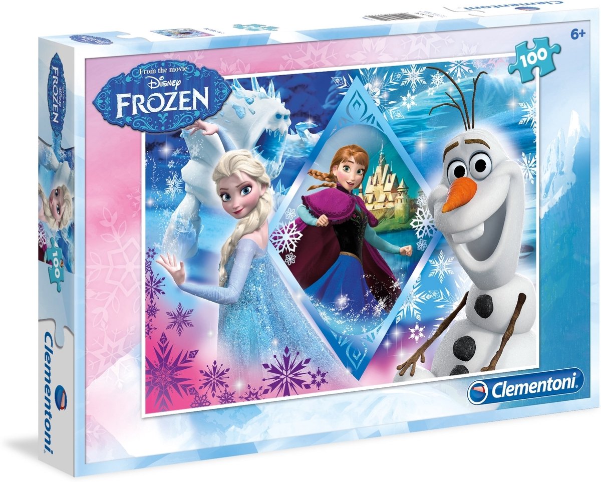 Frozen Puzzel 100st.