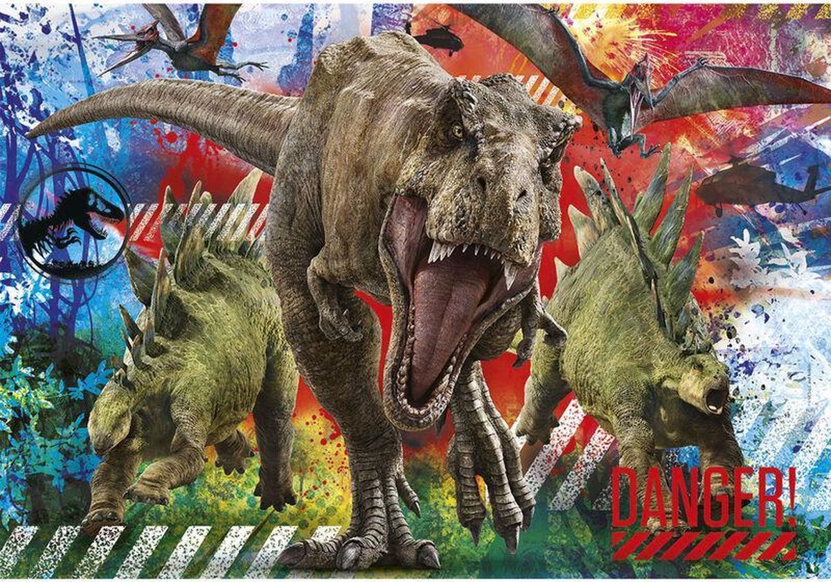 Jurassic World puzzel 180 st.