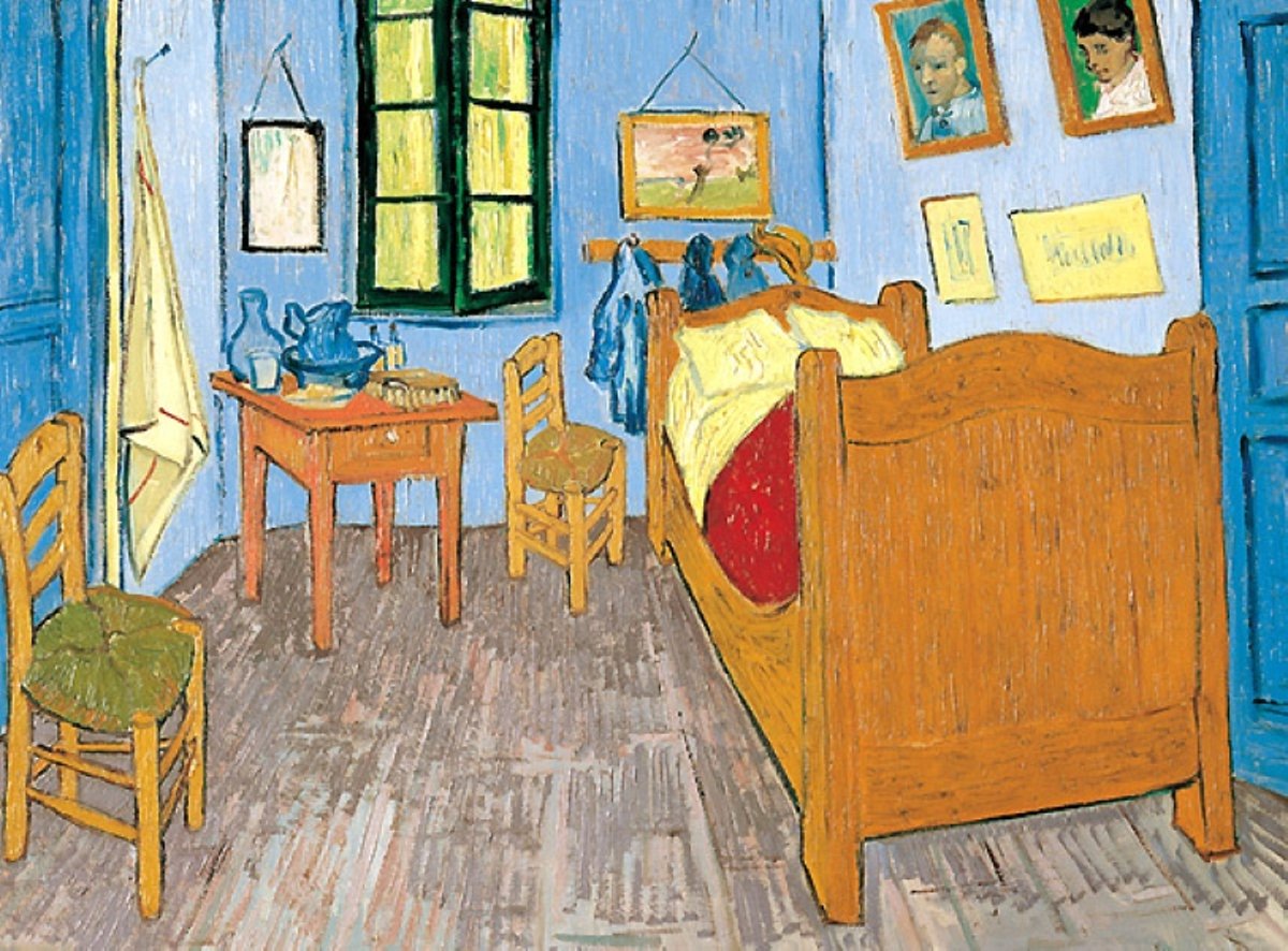 Legpuzzel - 3000 stukjes  - Vincent van Gogh -  De slaapkamer in Arles, 1888  - Clementoni puzzel