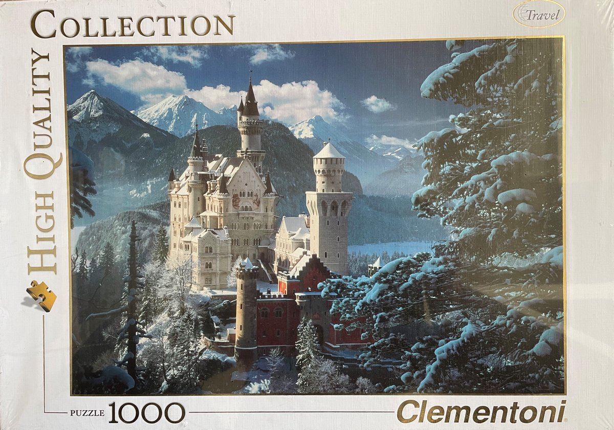 Legpuzzel Clementoni Neuschwanstein 1000