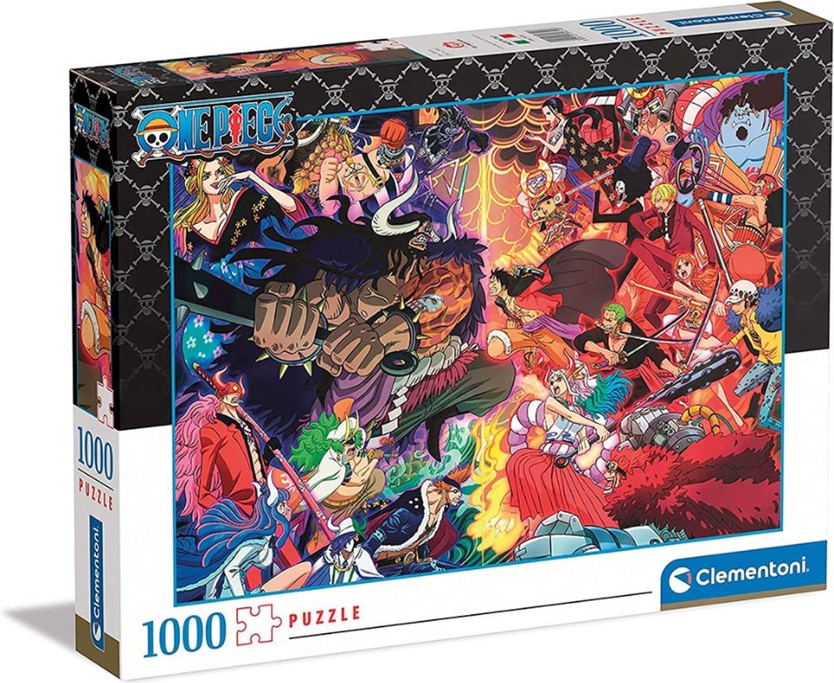 ONE PIECE - Luffy VS Kaido - Puzzel 1000 Stukjes