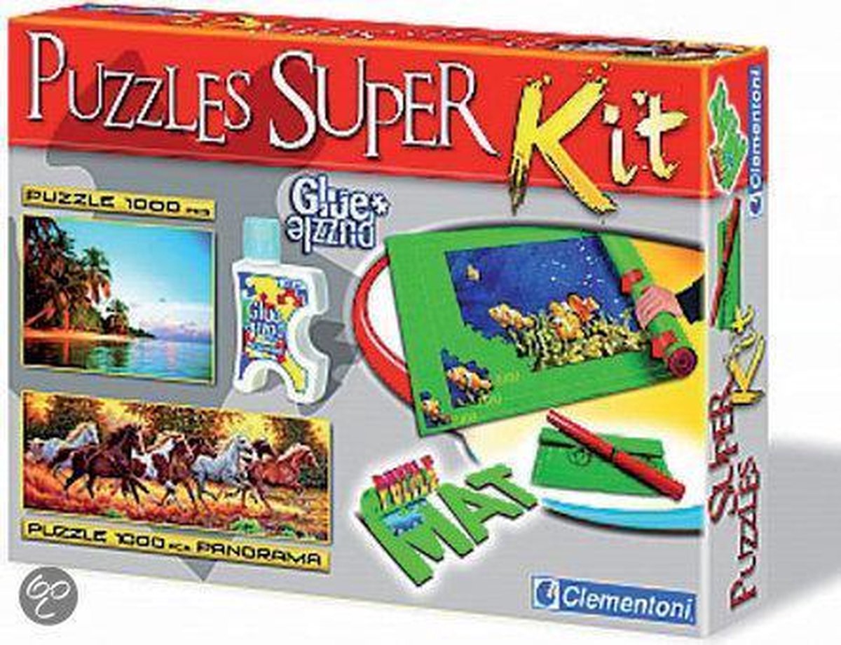 PUZZLES MANIA KIT Clementoni