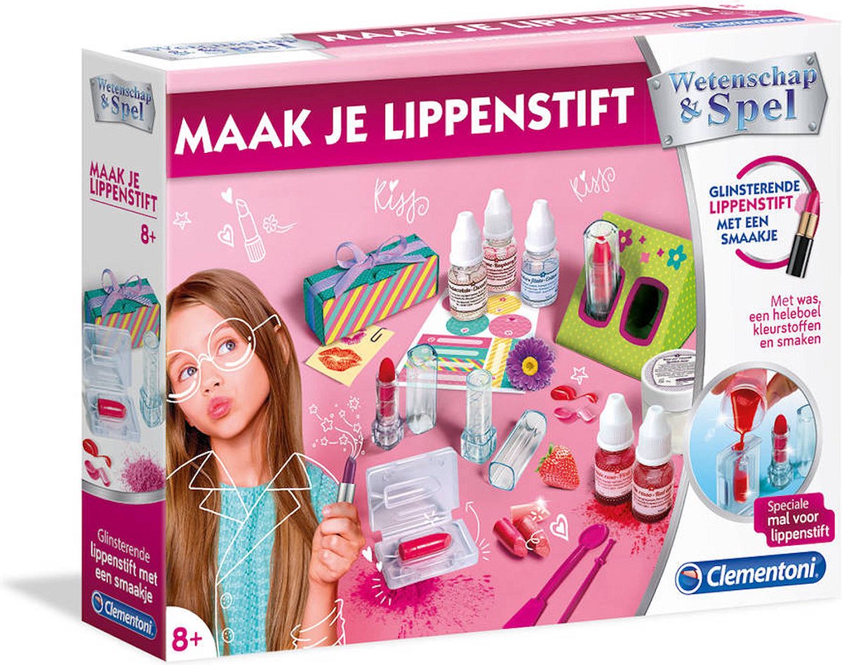 Wetenschap en Spel Maak je eigen Lippenstift