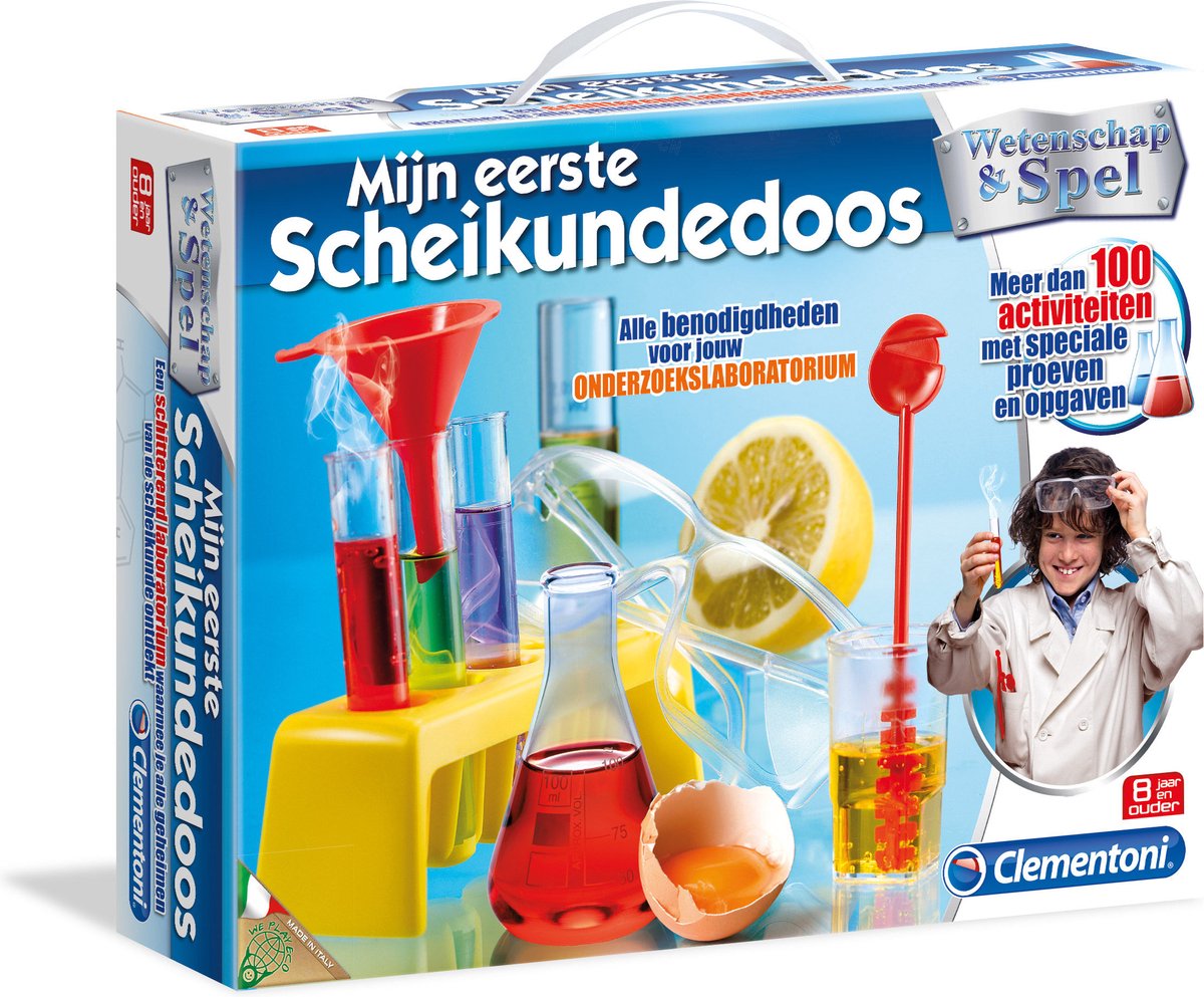 Wetenschap en Spel Mijn eerste scheikundedoos