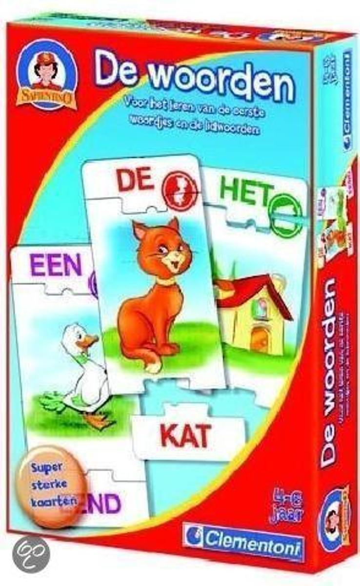 clementoni de WOORDEN spel