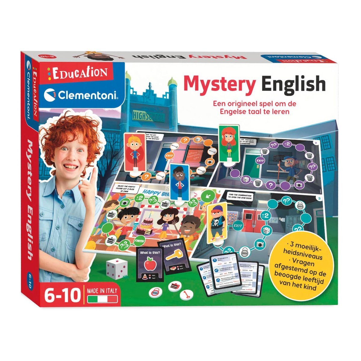 clementoni education - mystery english...