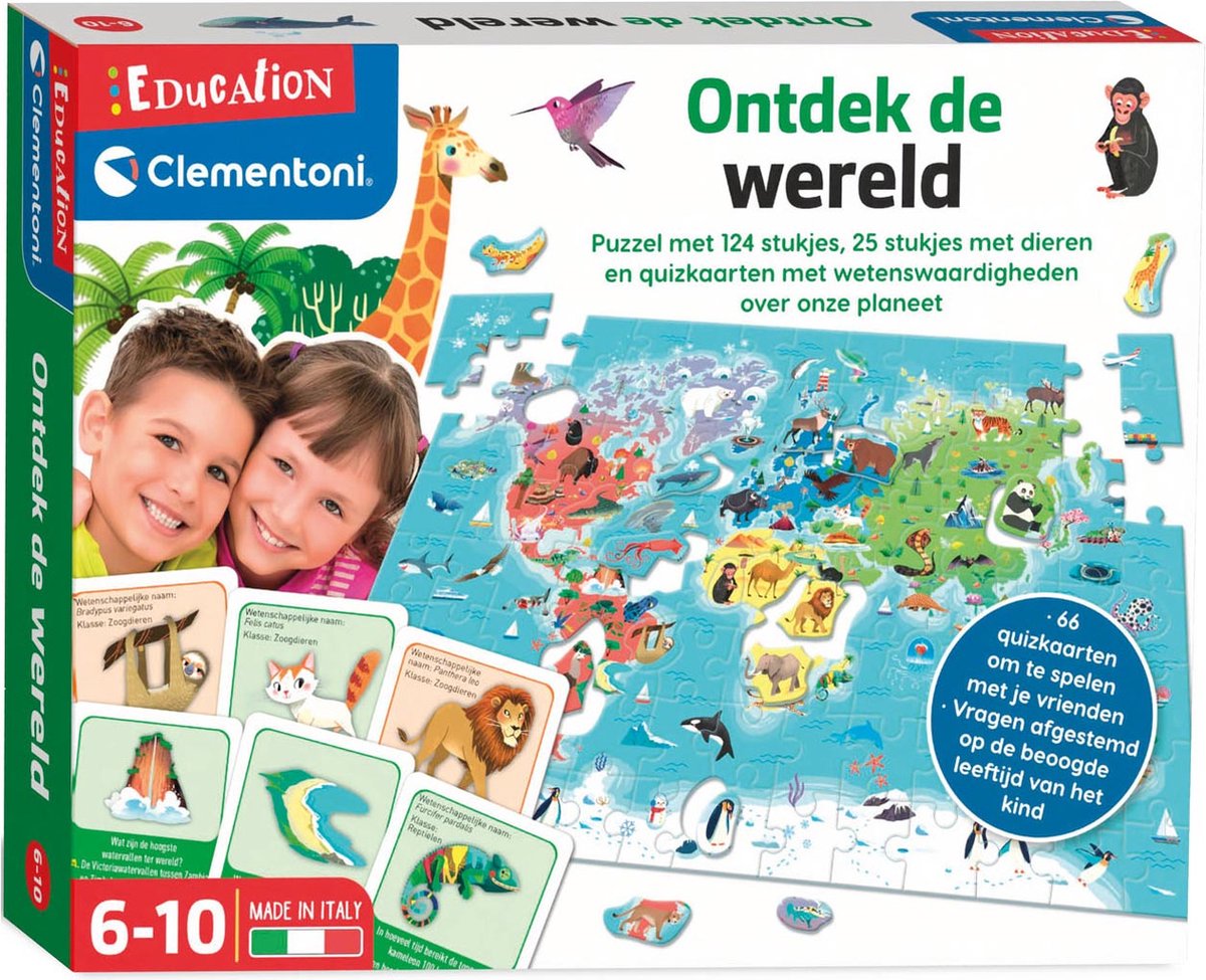 clementoni education - ontdek de wereld