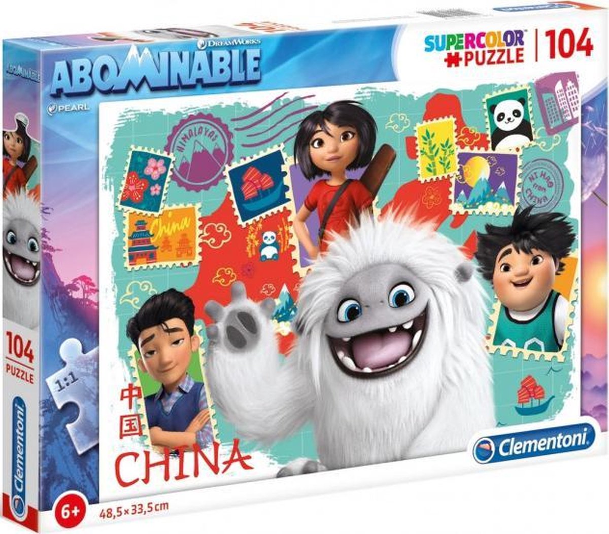 legpuzzel Abominable junior karton 104 stukjes