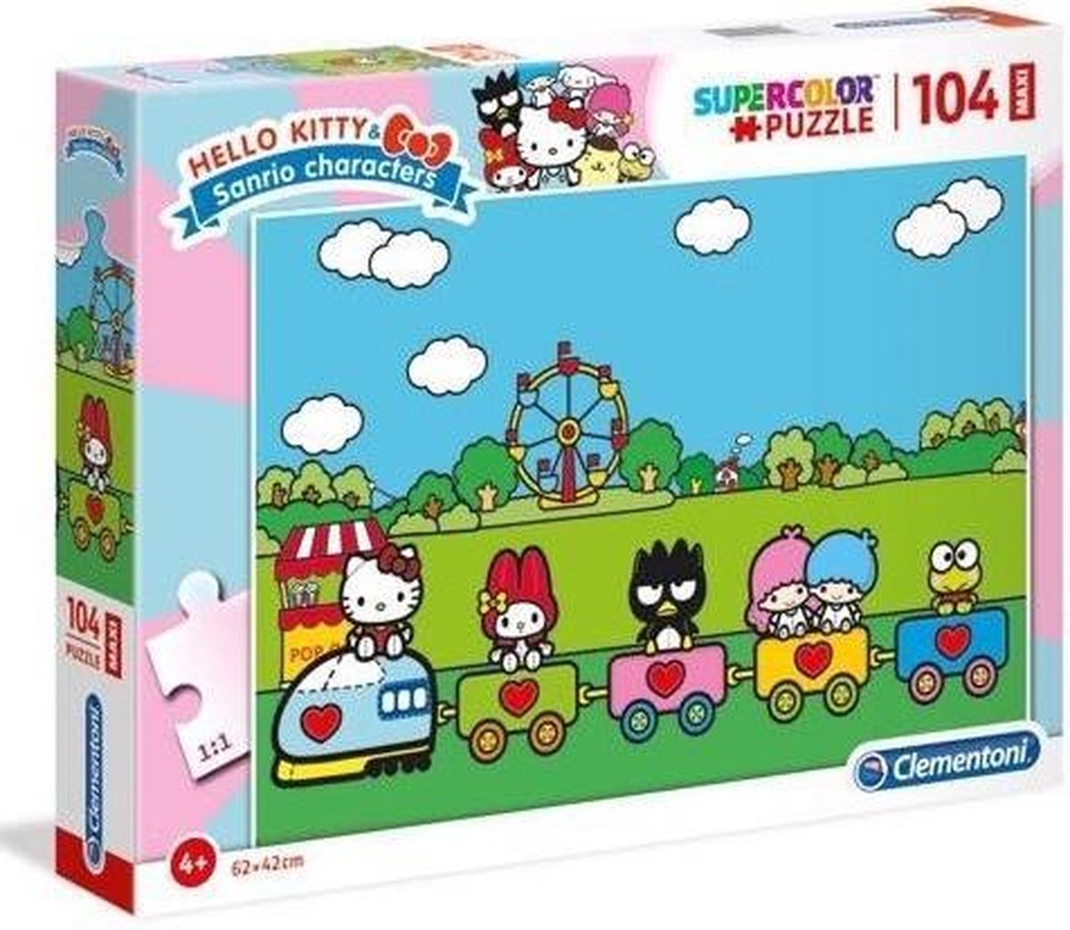 legpuzzel Hello Kitty 104 stukjes