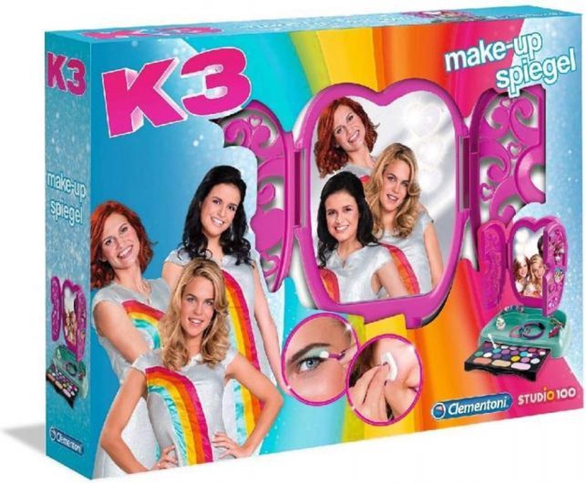 make-upset K3 meisjes 48 x 35 cm roze 3-delig