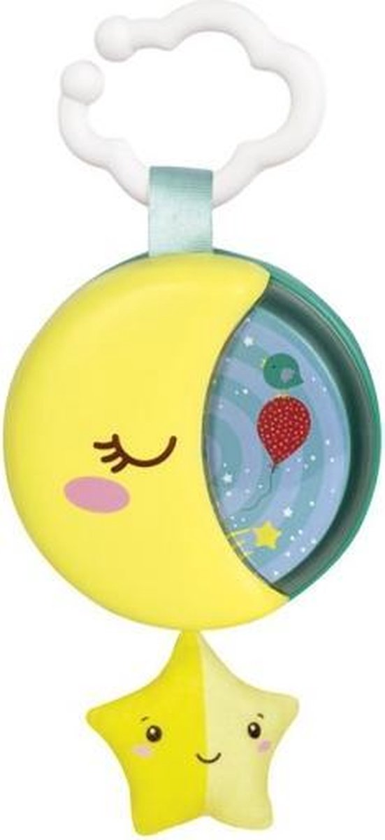 muziekknuffel Sleepy Moon geel 25 cm