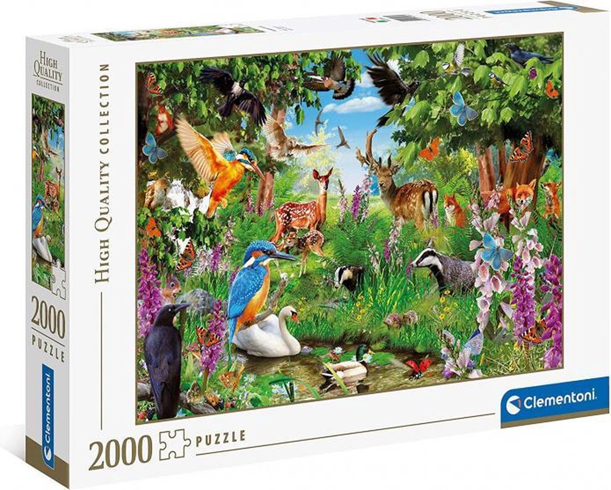 puzzel Forrest 97,5 x 66,8 cm karton 2000 stukjes