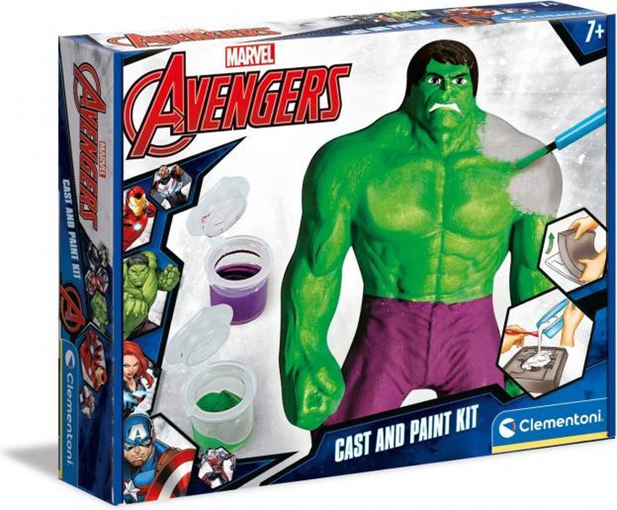 schilderset Marvel Strenght of Hulk junior 3-delig