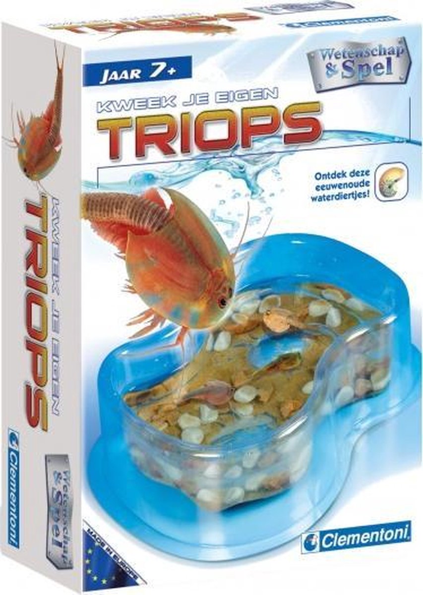 wetenschap Triops kweekset 7-delig