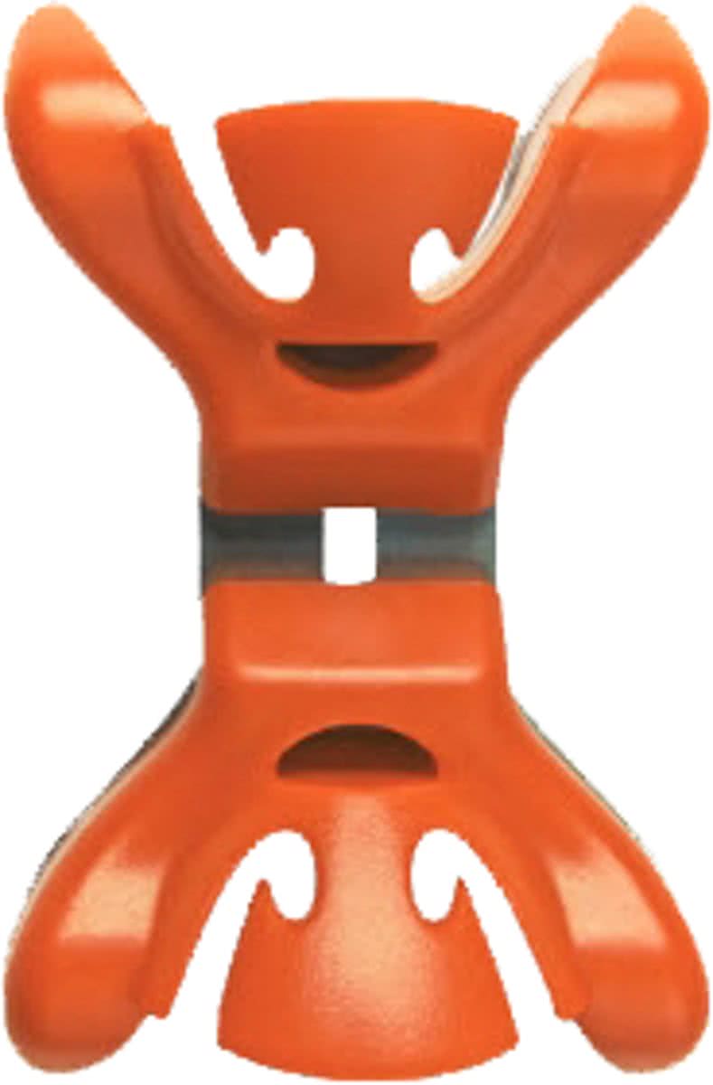 Slingerklemmen Clenchy oranje (4 stuks)