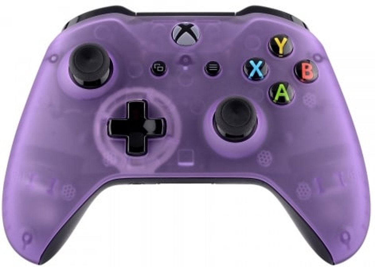 Xbox One S, Wireless Controller – Soft Touch Transparant Purple Custom