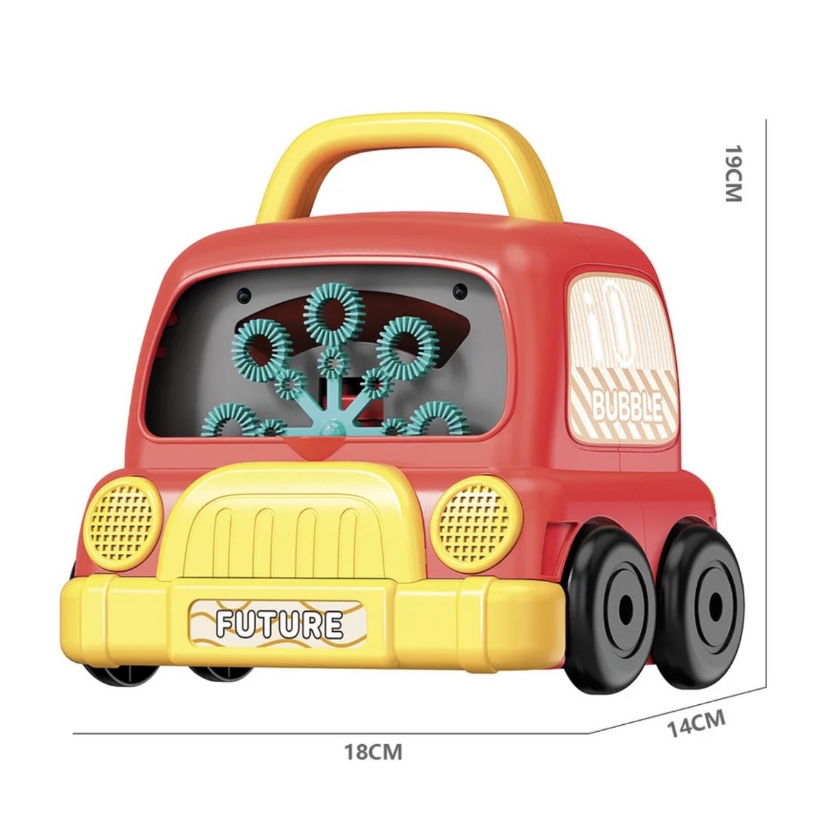    machine Auto met Muziek en Licht - Waterspeelgoed -   - Bubble Auto - Bellenblazer - inclusief bellenblaassop