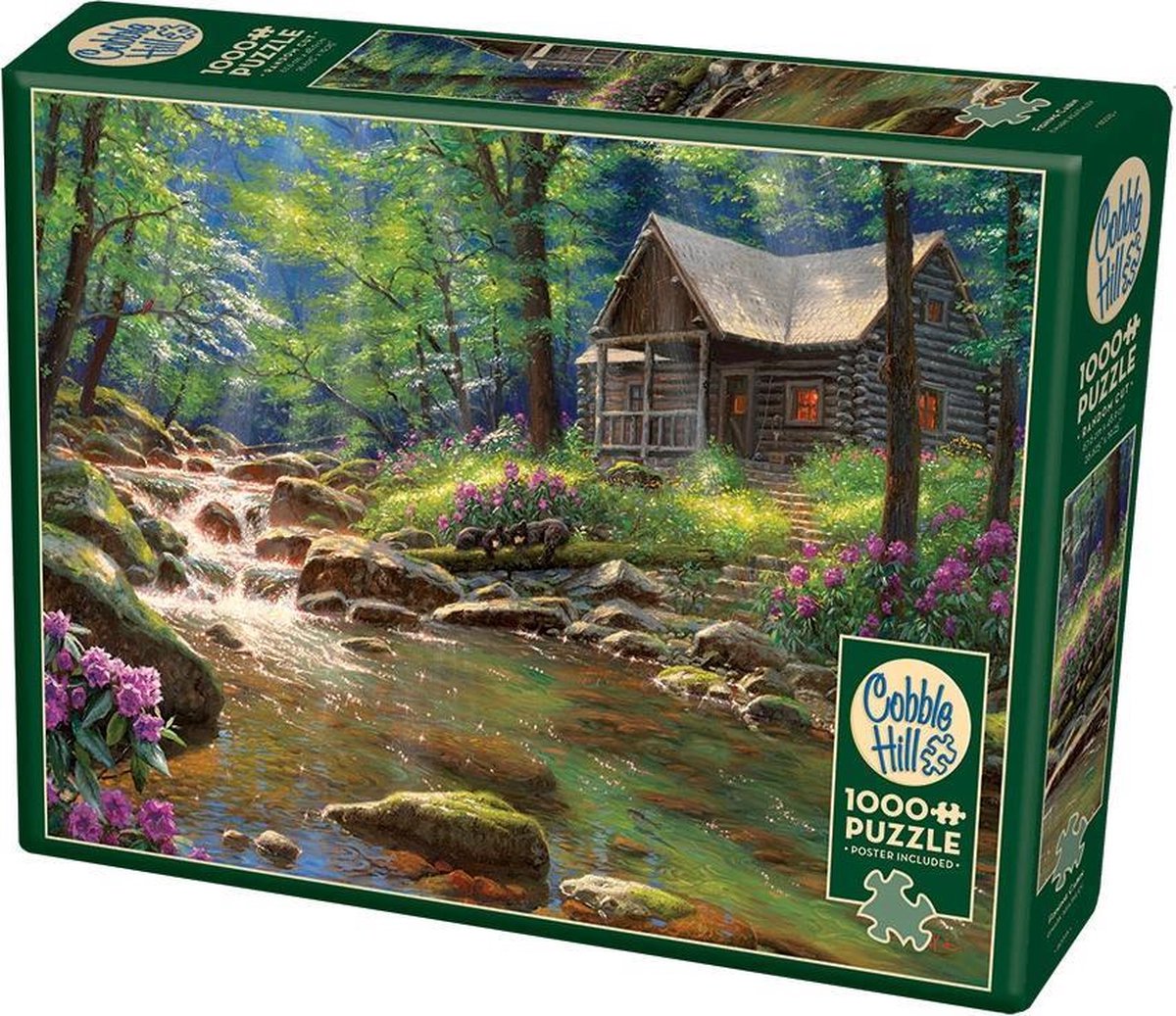 Cobble Hill legpuzzel 1000 stukjes Fishing Cabin vissershut