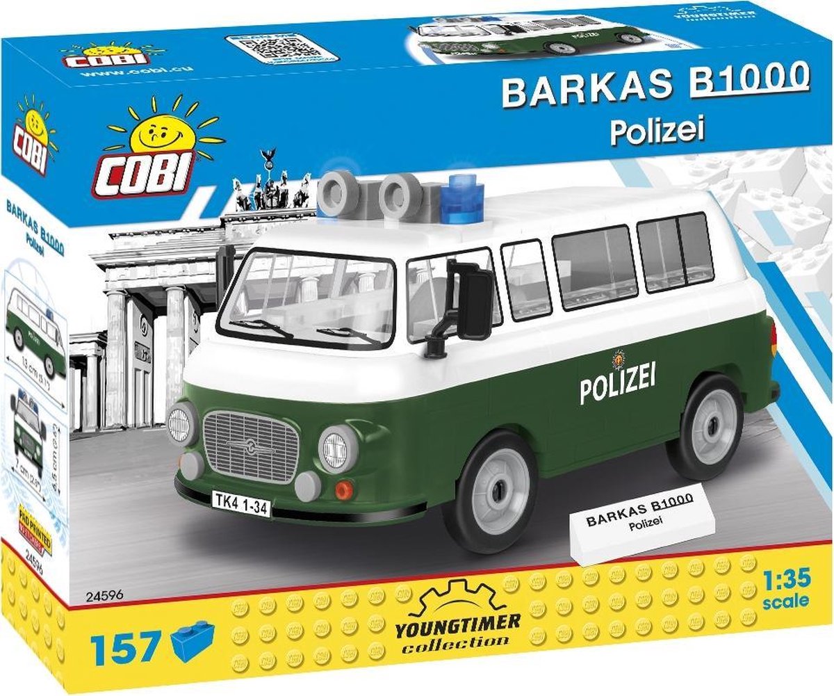 COBI 24596 - Barkas B1000 Politie