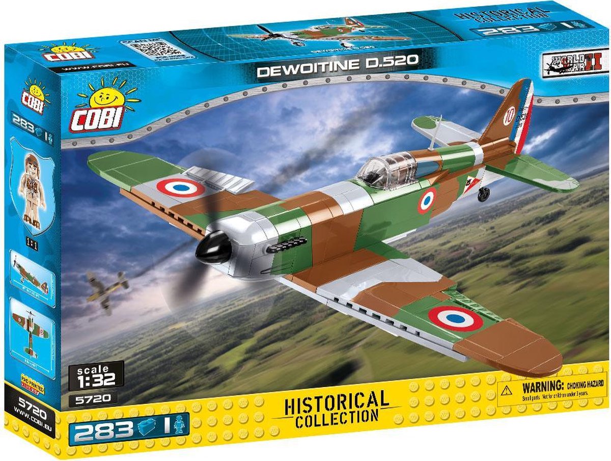 COBI  WW2 5720 Dewoitine D.520