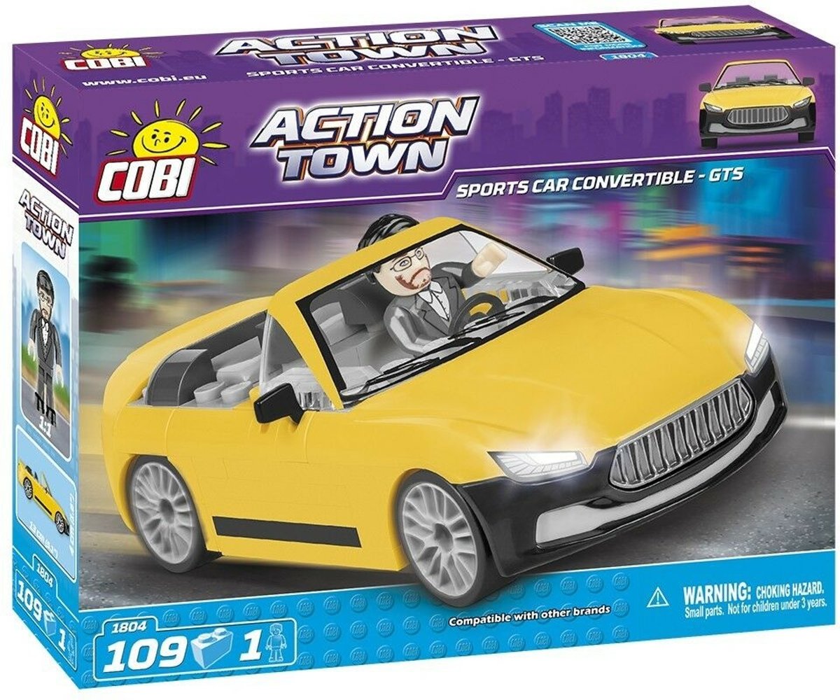 Cobi 109 Pcs Action Town /1804/ Sports Car Convertibl