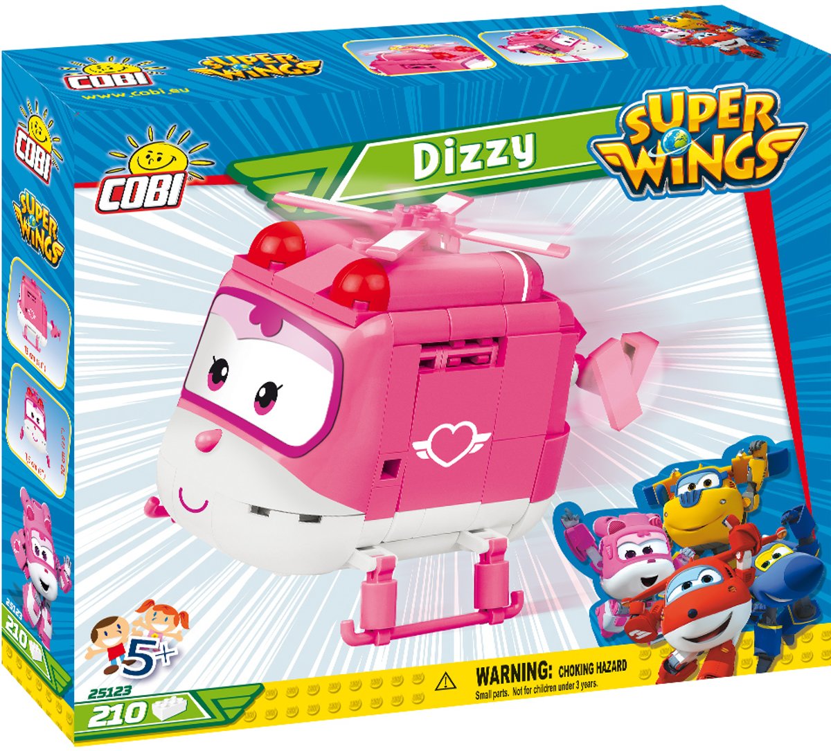 Cobi 170 Pcs Super Wings /25123/ Dizzy