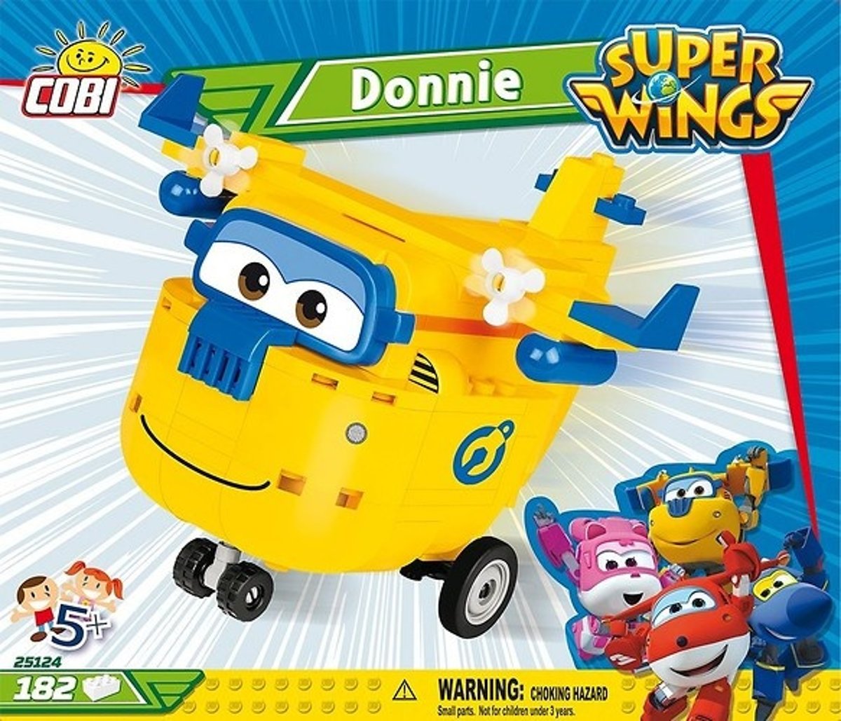 Cobi 183 Pcs Super Wings /25124/ Donnie