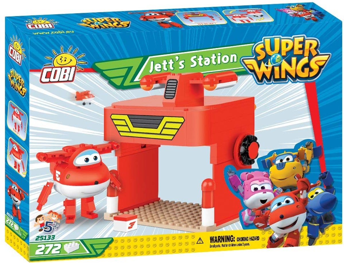 Cobi 275 Pcs Super Wings/25133/ Jetts Station