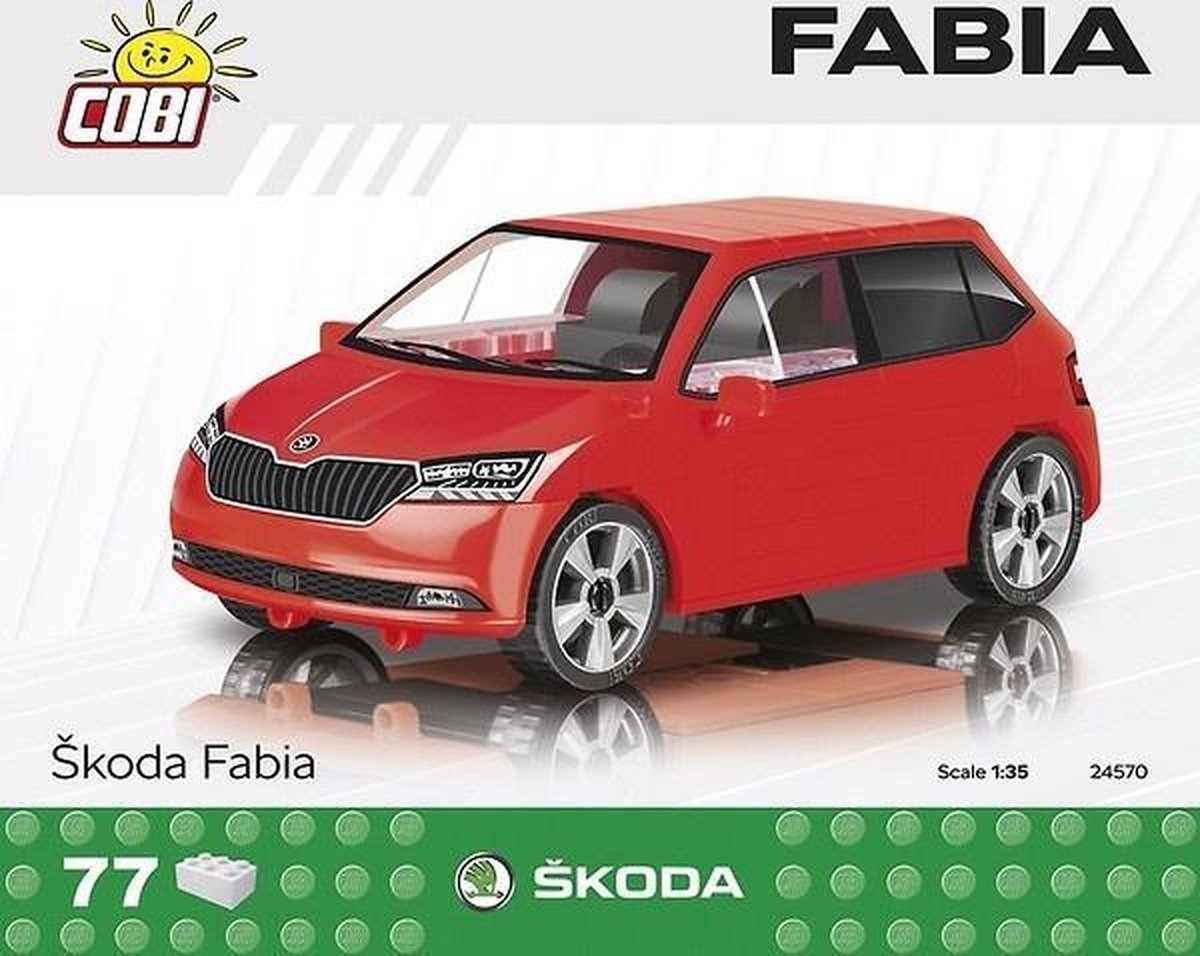 Cobi 75 Pcs Cars /24570/ Skoda Fabia