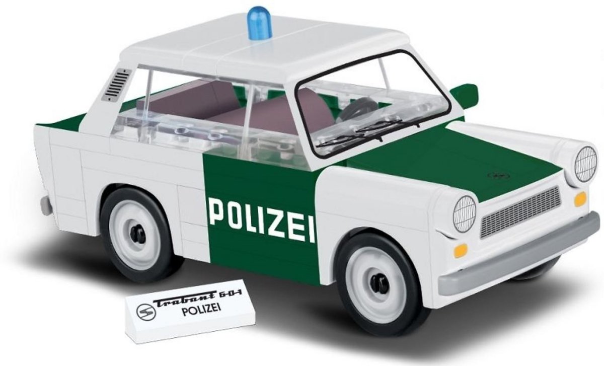 Cobi Youngtimer Bouwpakket Trabant 1:35 Polizei 82-delig 24541