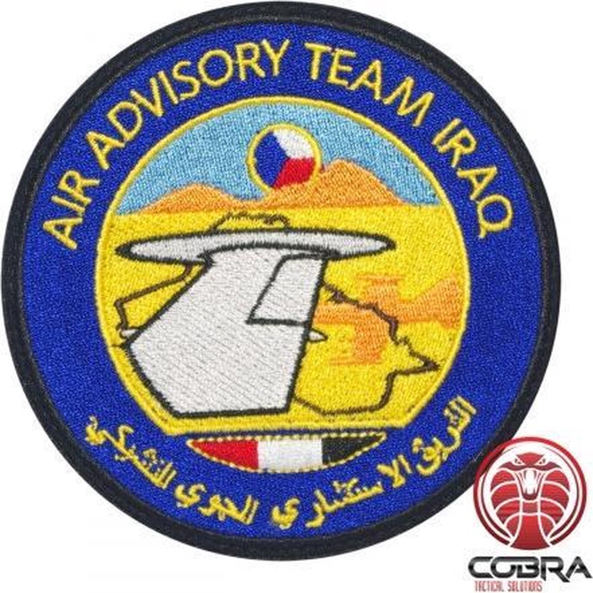 Air Advisory Team Iraq Geborduurde militaire Patch met klittenband