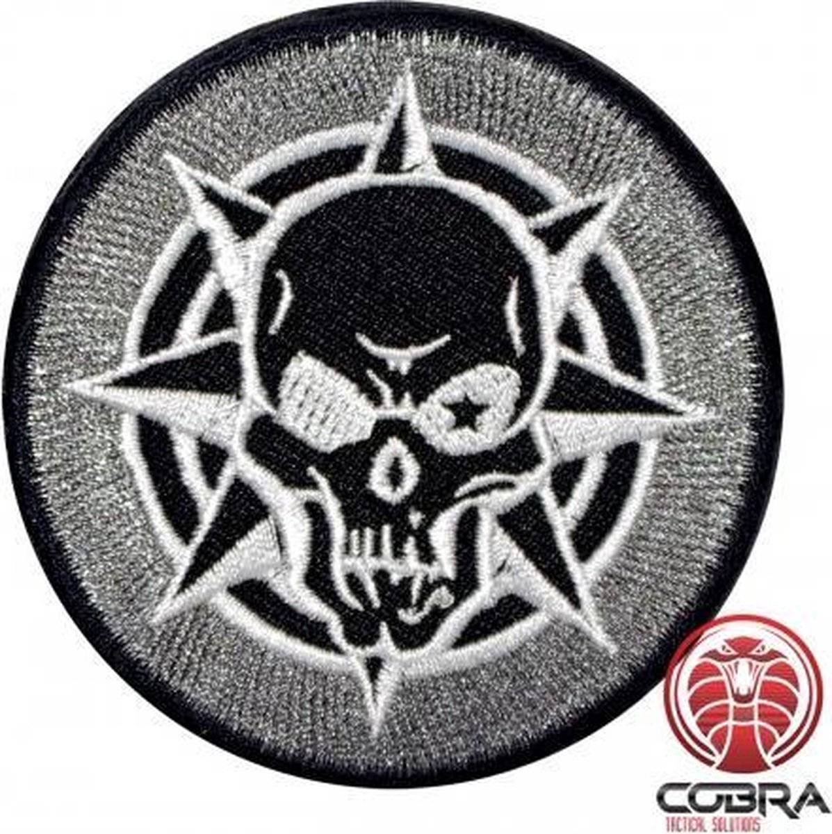 Crossfire Headshot Kill Icon Cosplay wit Geborduurde Patch met velcro