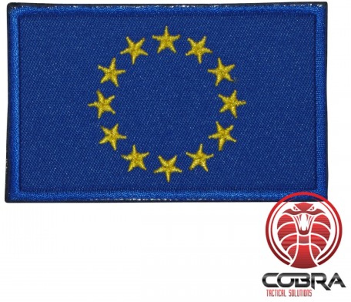 Europese Unie Europese vlag geborduurde militaire patch met klittenband