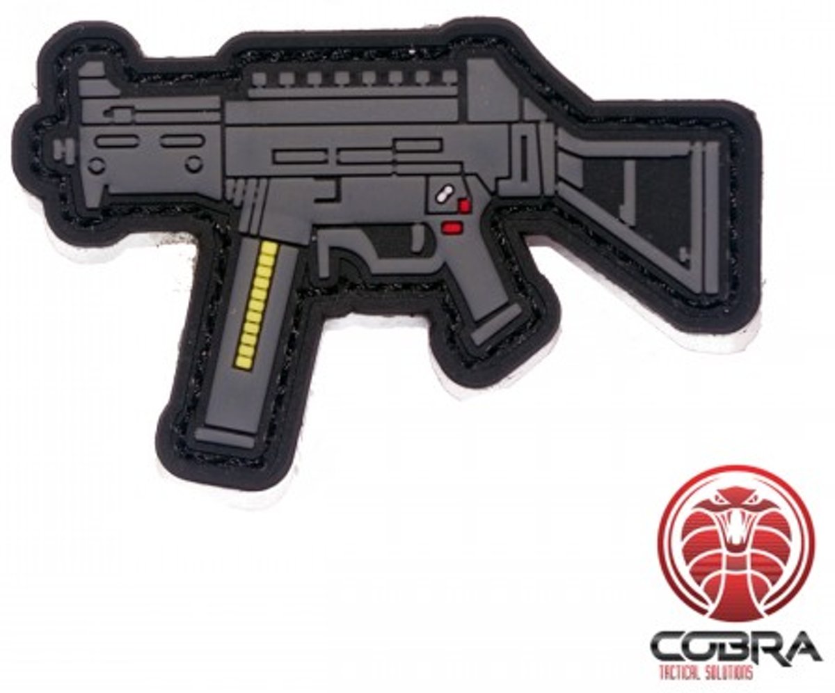 Heckler & Koch UMP .45ACP weapon PVC Patch met klittenband